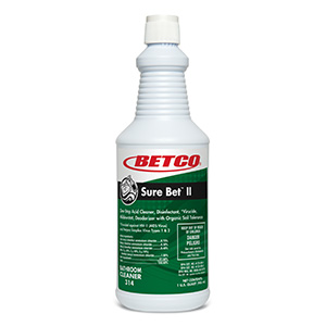 Betco Sure Bet™ II Foaming Disinfectant - Cleaning Chemicals